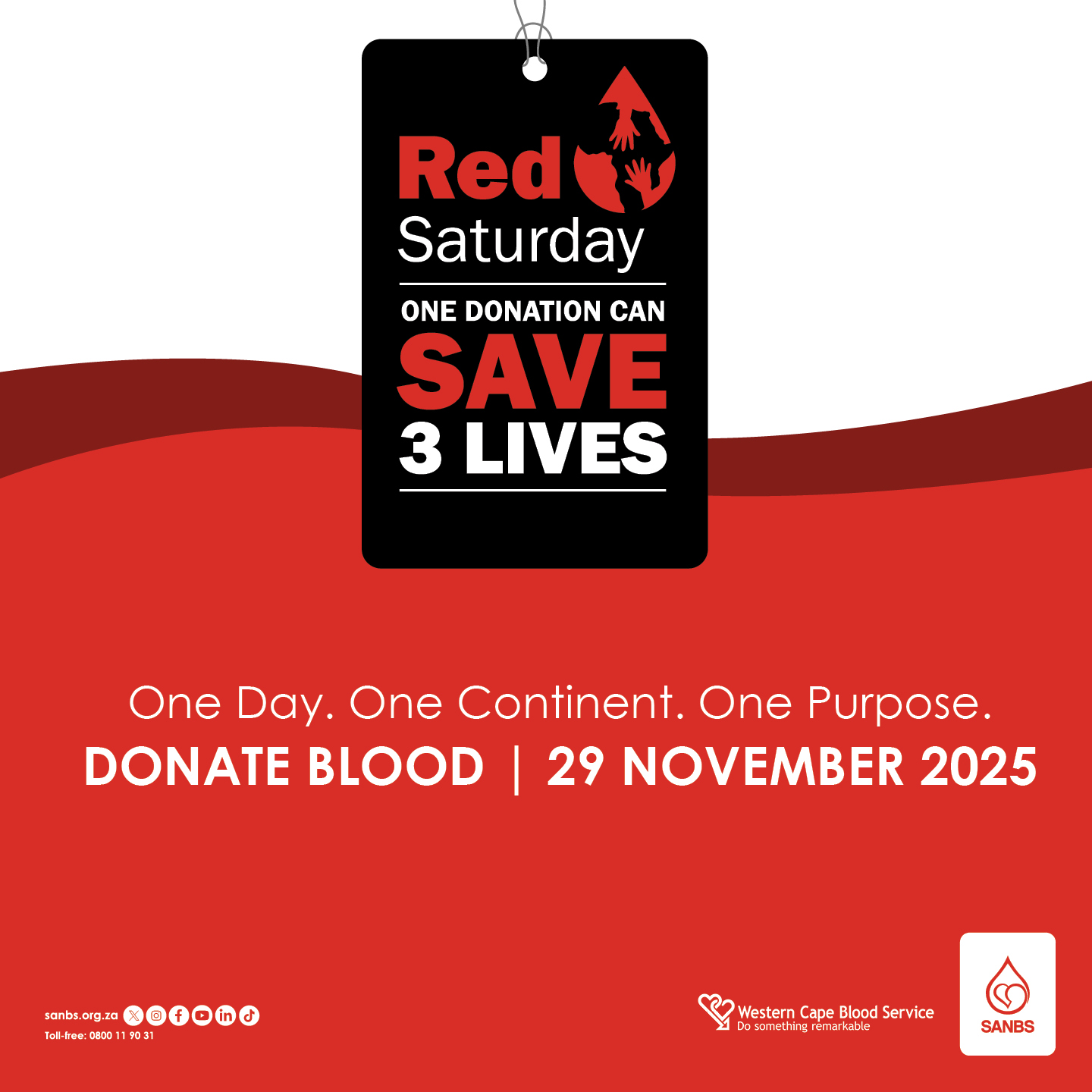 Africa Unites for Red Saturday – African Nations Join Forces to Save Lives on Saturday, 29  November 2025